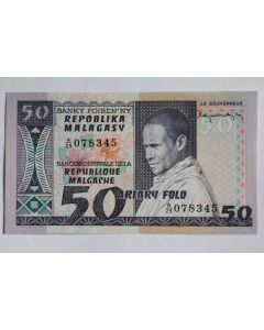 Billet 50 Francs Madagascar neuf