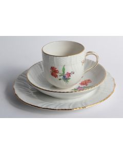 Tasse Assiette à dessert porcelaine KPM Berlin Allemagne