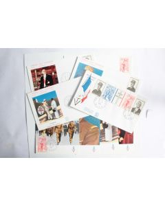 Lot 5 enveloppe et 4 carte Max général de Gaulle FDC Lille Nord 1971