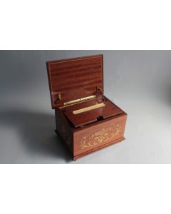 Boite à musique Distributeur de cigarettes marqueterie bois