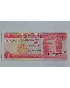 Billet 1 Dollar Barbade 1973 neuf