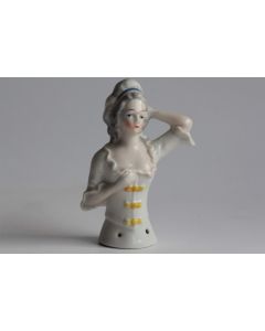 Demi figurine porcelaine Marie Antoinette