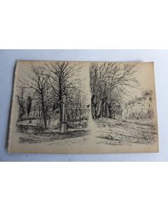 Dessin original Haute-Savoie par A.DECKER 1903