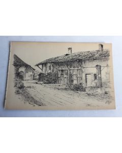 Dessin original Confignon par A.DECKER 1903