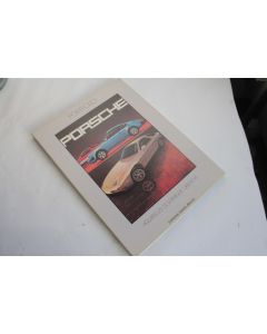 PORSCHE Portfolio Aquarelles Dominique Obeniche 1981