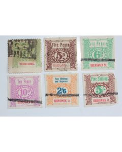 Timbres Colonie anglaise Queensland Gouvernment Railways 1915-27