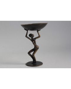 Richard ROHAC Bronze Viennois Femme Africaine Autriche