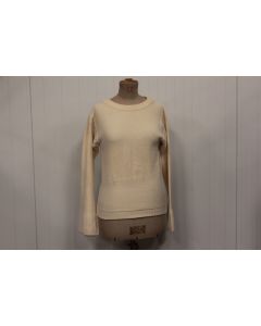 Pull laine Jean-Louis Scherrer monogramme vintage