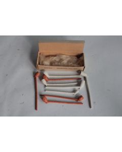 Pipes miniatures terre cuite De Jong's Gouda Hollande