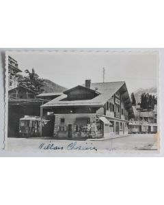 CPSM Suisse Villars-Chessieres La Gare Train