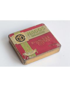 Boîte à Cigarettes tôle Magos J. Malzmann Dresden Allemagne