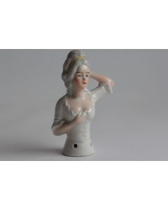 Demi figurine porcelaine Marie Antoinette