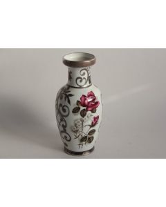 Vase porcelaine Roses Artlynsa Espagne