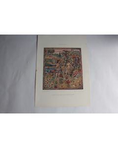 Estampe Paradis Journal décoration M. Seliger 1900