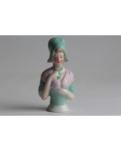 Demi figurine porcelaine Femme