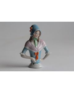 Demi figurine porcelaine Femme