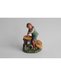 Figurine vintage Composition métier cuisinier Italie
