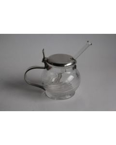 CHRISTOFLE Moutardier cristal