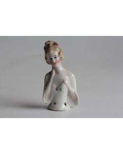 Demi figurine porcelaine Femme