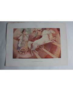 Estampe Apollon Journal décoration C. Lambert 1900