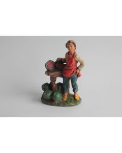 Figurine vintage Composition métier marchand Italie