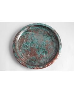 Assiette céramique Yvon ROY Atelier Montgolfier Durtal