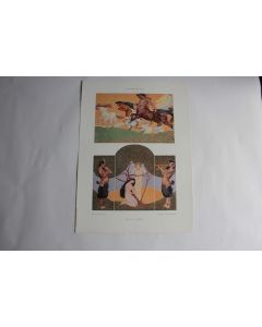 Estampe Centaures et Faunes Journal décoration Willy v. Pogany 1910