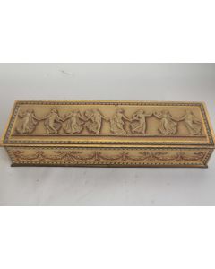 Boîte tôle lithographiée Biscuits & Cake Wright & Son Ltd. London