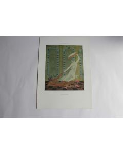 Estampe Bacchus danse érotique Journal décoration George Barbier 1910