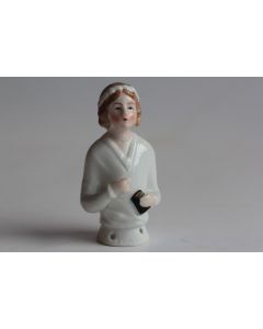 Demi figurine porcelaine Femme