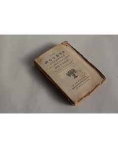 Livre Les oeuvres Galantes et amoureuses d'Ovide T1 1785