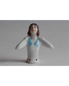 Demi figurine porcelaine Femme