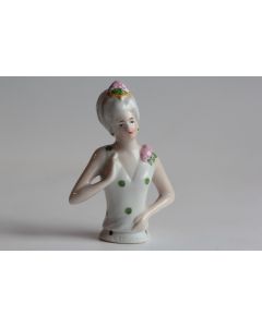 Demi figurine porcelaine Femme