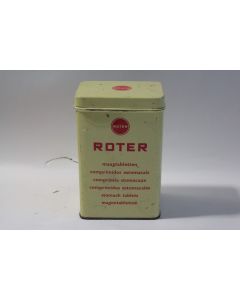 Boîte tôle lithographiée médicaments Roter Holland