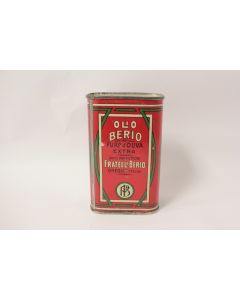 Boite tôle Huile d'olive Olio Berio Fratelli Italie
