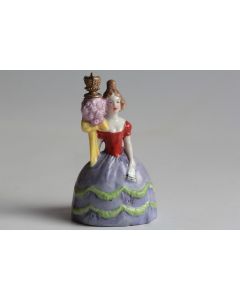 Flacon à parfum figuratif Marquise porcelaine