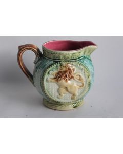 Pichet barbotine Lion Onnaing