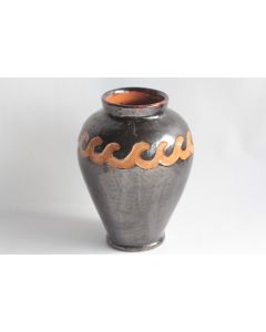 Vase terre vernissée Domène Isère