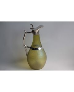 Aiguière verre irisé Autriche