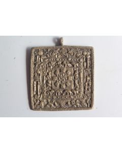Ancienne amulette bouddhiste Srid-Pa Ho Tibet