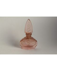 Flacon à parfum verre Bohème Art Déco