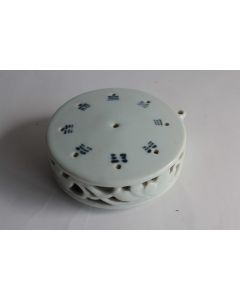Ancien Porte encens porcelaine Corée