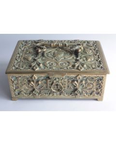 Coffret à bijoux bronze néo-Renaissance Napoléon III