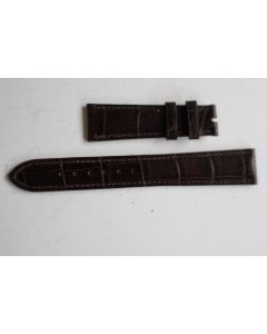 PATEK PHILIPPE Bracelet montre brun foncé 19 mm