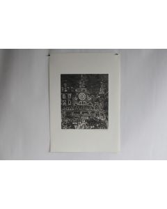 Gravure Eau forte originale Renzo Bussotti