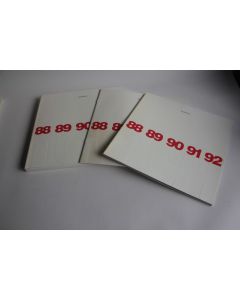 Catalogue coffret Swatch 1983-1992 index + Catalogue + histoire