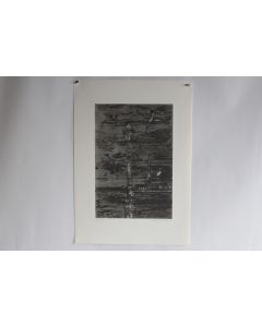 Gravure Eau forte originale Renzo Bussotti