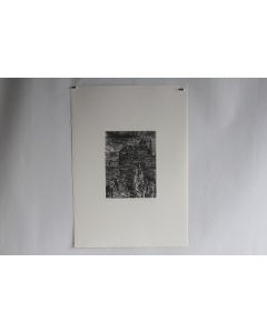 Gravure Eau forte originale Renzo Bussotti