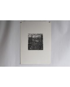 Gravure Eau forte originale Renzo Bussotti