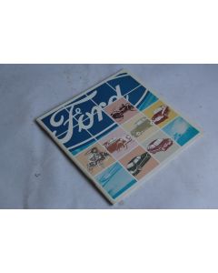 Livret publicitaire Ford 1984